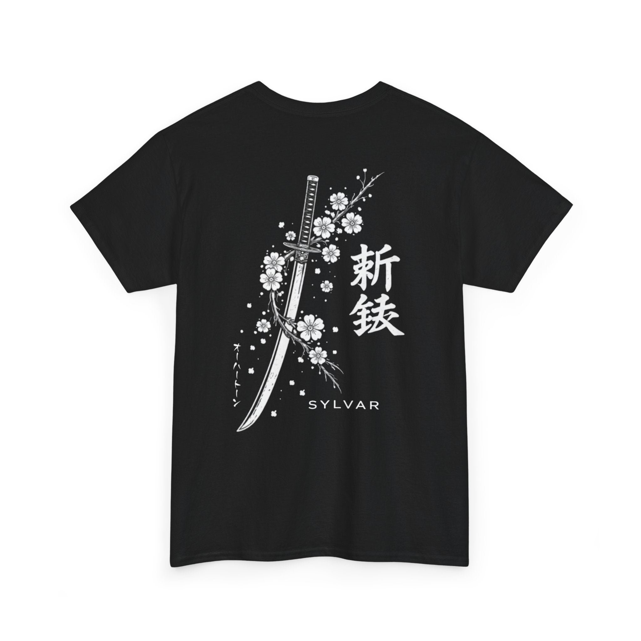 SYLVAR Cherry Blossom Katana T-Shirt